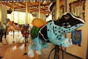 carousel frog